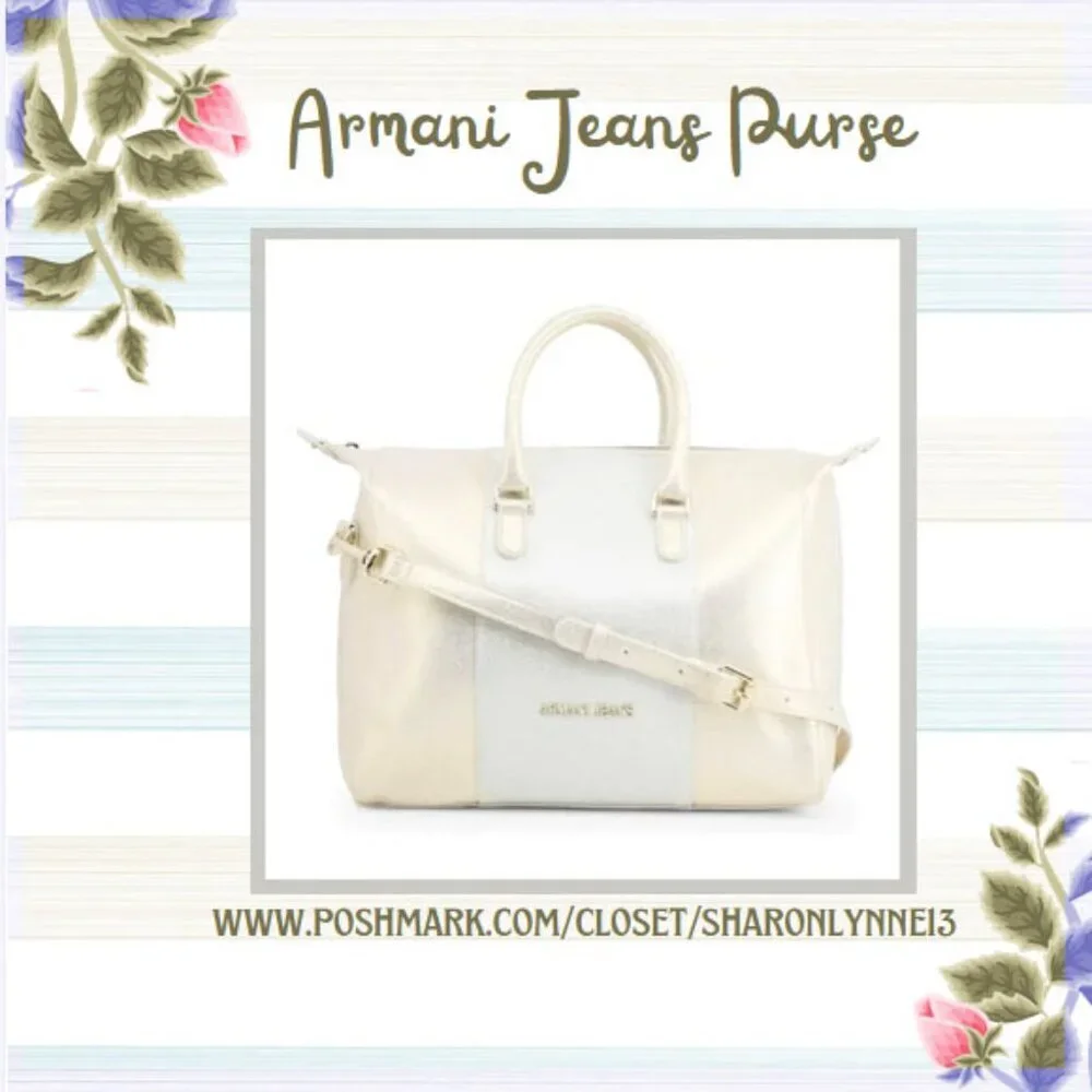 Armani Jeans Gold Tone Purse, Brand new, never used, Tags & Dust Bag - Picture 14 of 14